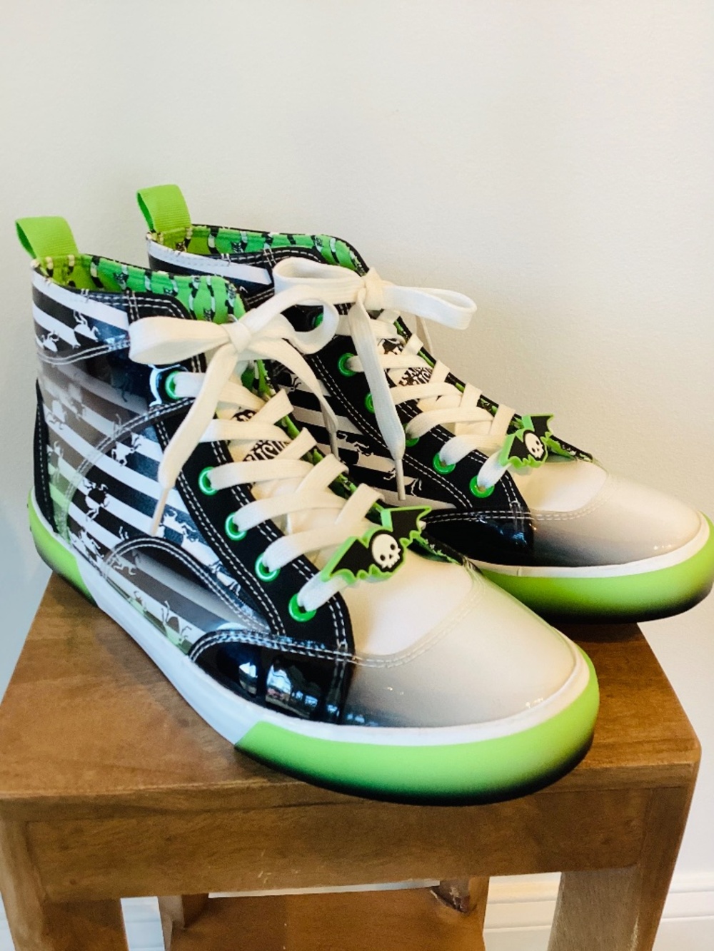 BEETLEJUICE HIGH TOP SNEAKERS BY GROUND UP